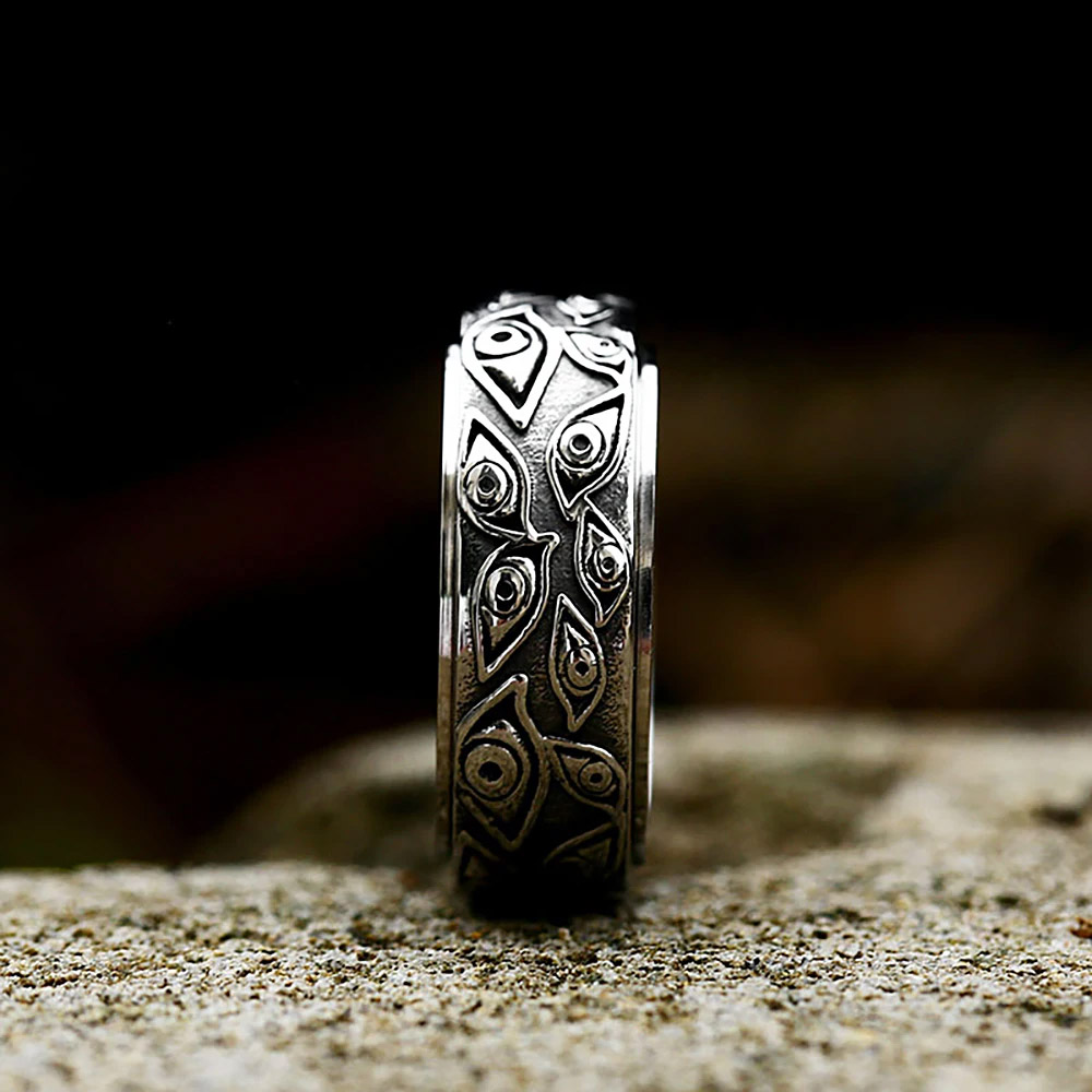 Антикварное кольцо из нержавею – обзор и цена Men Accessories Evil Eye