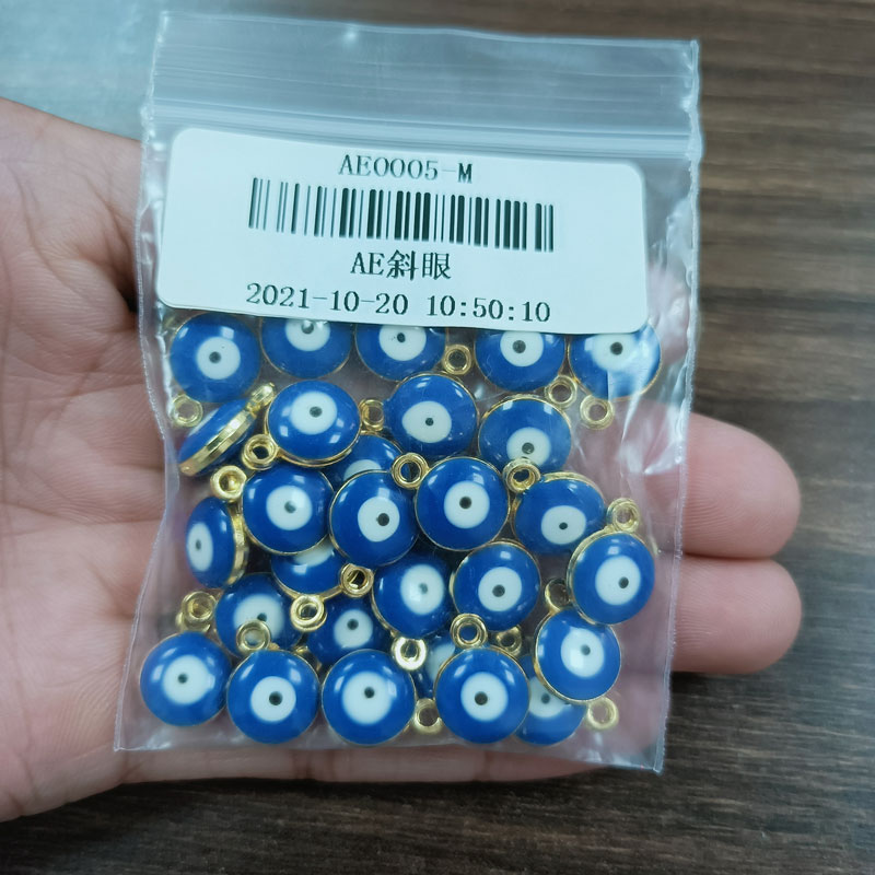 100 шт. 10 мм Классические тур – обзор и цена Men Accessories Evil Eye