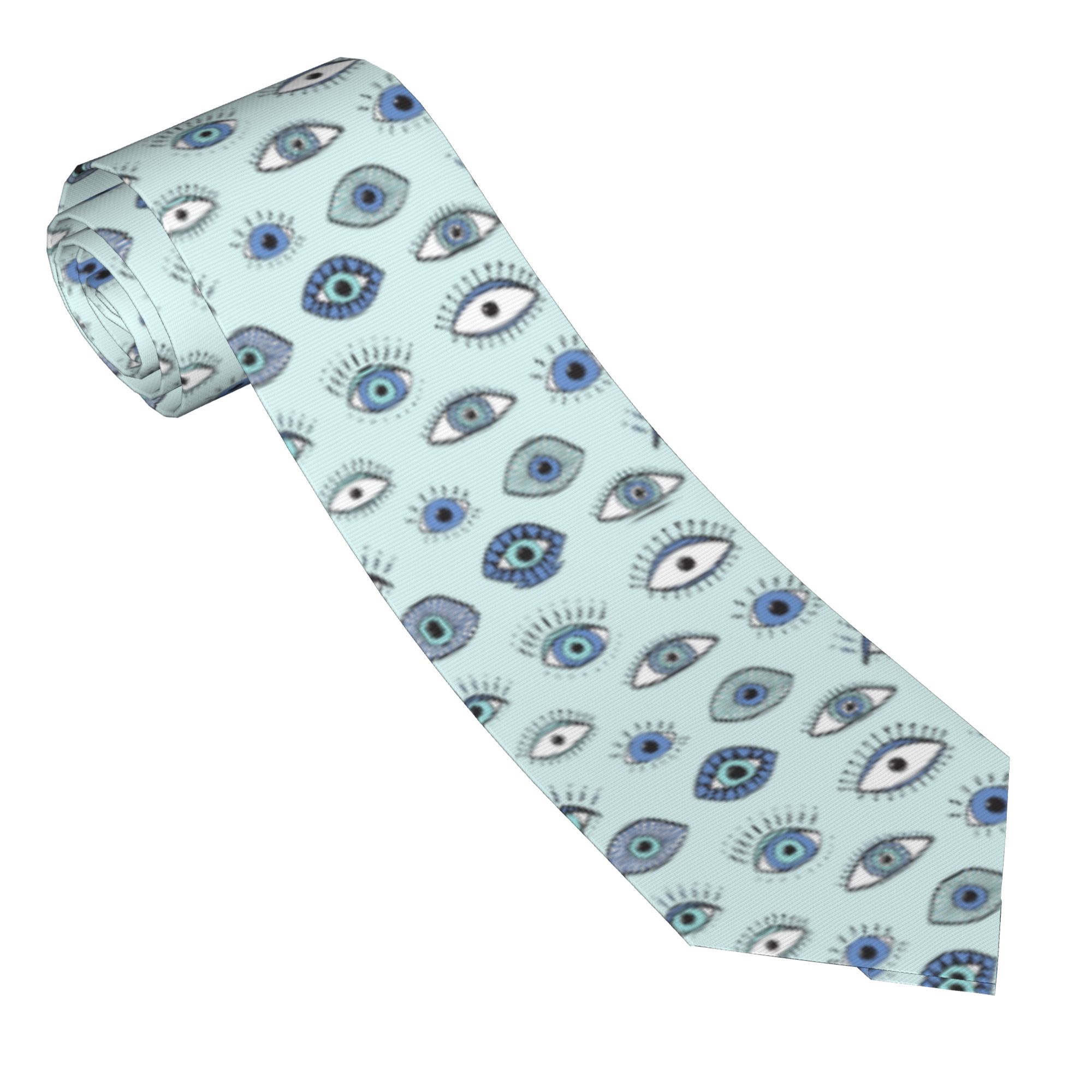 Галстуки с узором «Злой глаз», – обзор и цена Men Accessories Evil Eye