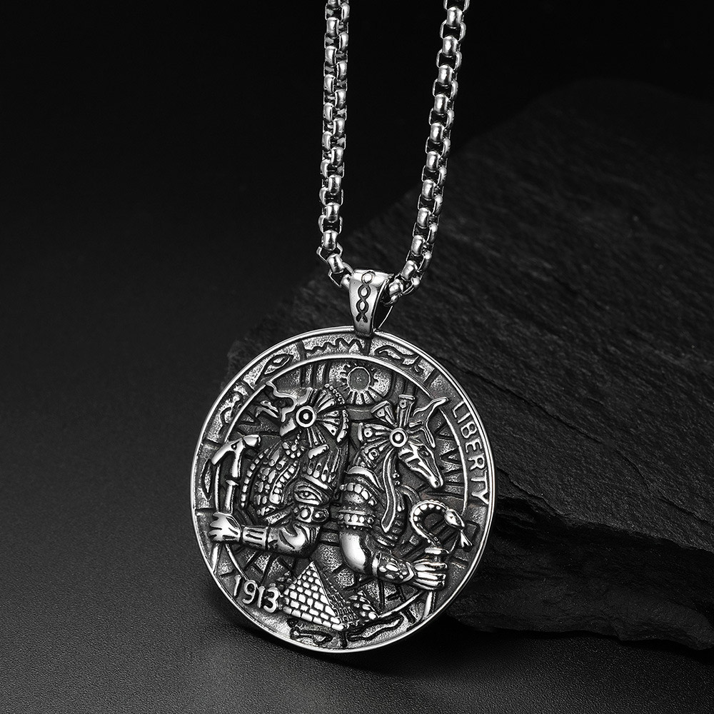 Винтажный кулон из нержавеющей – обзор и цена Men'S Accessories Jewelry Egypt