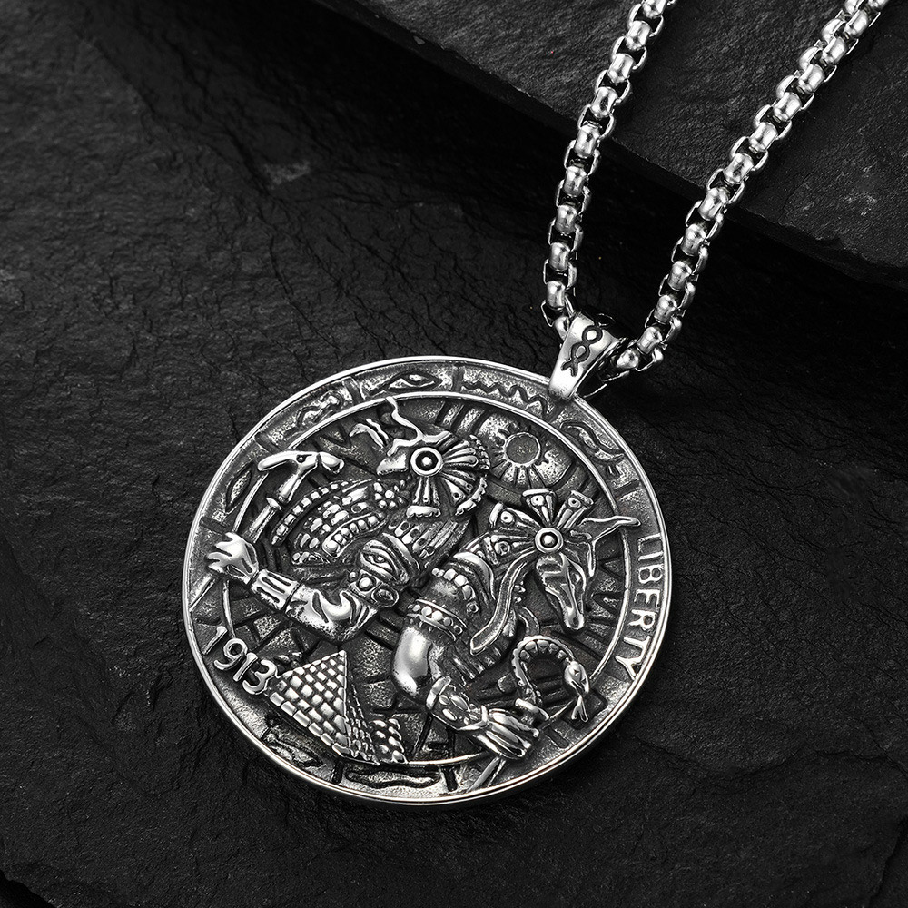 Винтажный кулон из нержавеющей – обзор и цена Men'S Accessories Jewelry Egypt