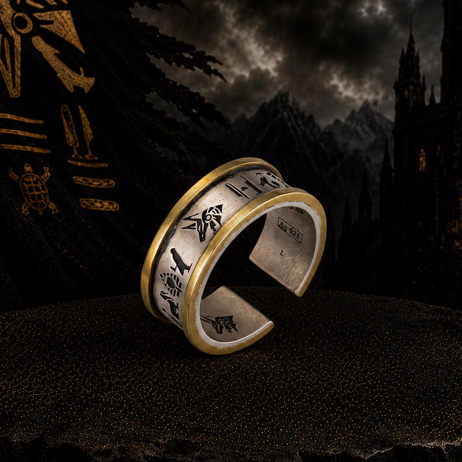 Мужское регулируемое кольцо из – обзор и цена Men'S Accessories Jewelry Egypt