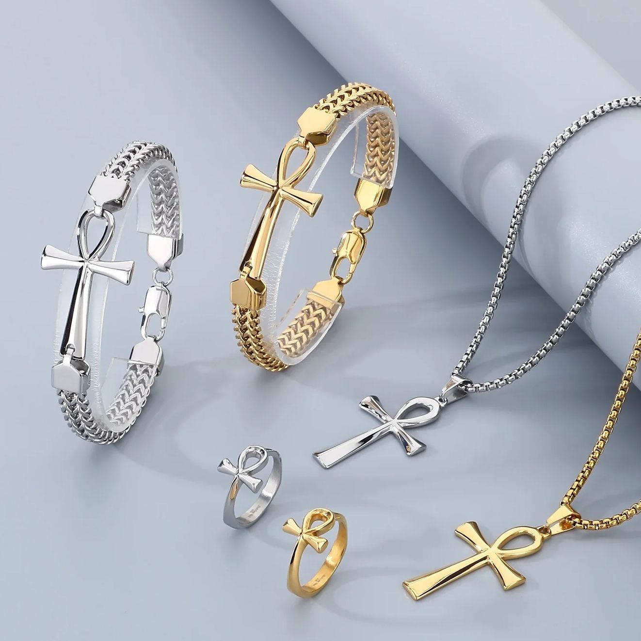 Кольцо мужское из нержавеющей  – обзор и цена Men'S Accessories Jewelry Egypt